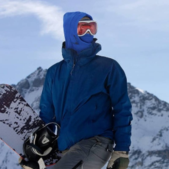 Adult sz Fleece 3 in 1 Multifunction Thermal Windproof Full Face Mask Cover - Picture 4 of 5